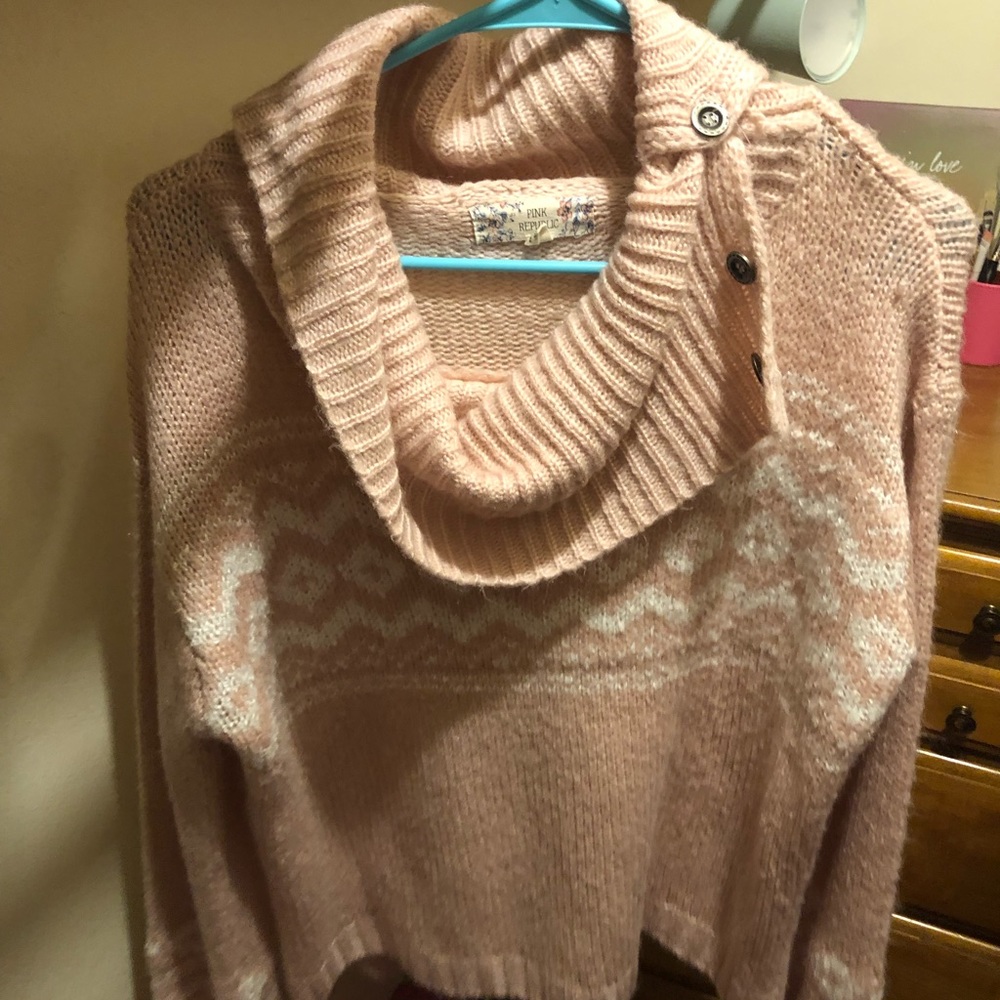 Bell-Sleeve Sweater